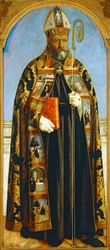 Sint Augustinus, kerkvader en heilige (schilderij)