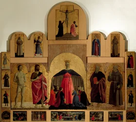 (detail) van het altaarstuk de Misericordia