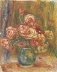 Vaas met rozen