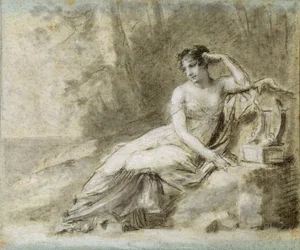 Studie voor een portret van keizerin Joséphine