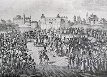 Triomfantelijke Intocht van de Fransen in Warschau, 28 november 1806