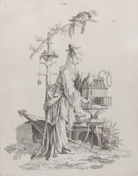 Lucht, uit De Vier Elementen, 1738-49