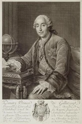 Portret van prins Dmitriy Mikhailovich Golitsyn 1721-1793, 1762