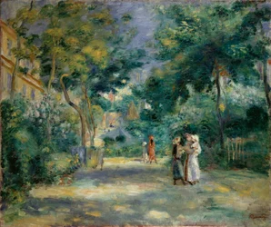 Een tuin in Montmartre, 1890-1899