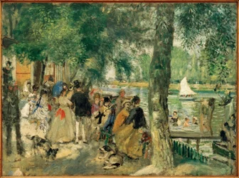 Baden in de Seine / La Grenouillère