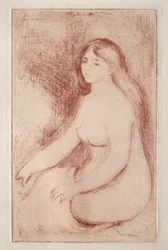 Zittende Baadster, c. 1905