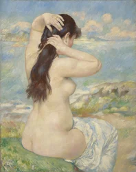 Bader die haar haar schikt, 1885