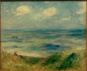 Uitzicht op zee