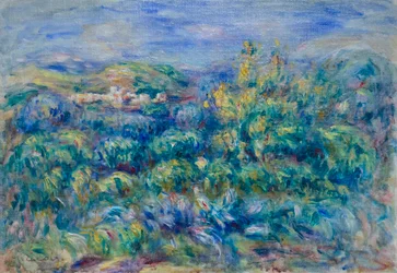 Cagnes landschap