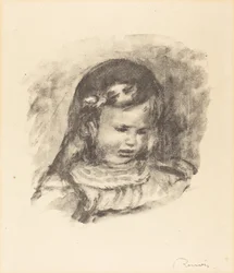 Claude Renoir, met Gebogen Hoofd, 1900s