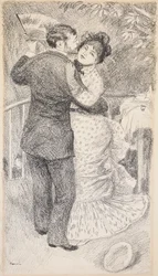 Dans op het platteland, 1883