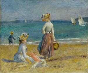 Figuren op het strand, 1890