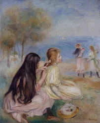 Meisjes aan de Kust, ca. 1875