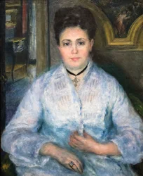 Madame Victor Choquet in het wit