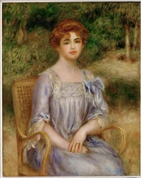 Mme Gaston Bernheim de Villiers, née Suzanne Adler (olieverf op doek)