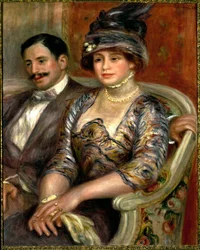 Monsieur et Madame Bernheim de Villers - Portret van Gaston Bernheim de Villers