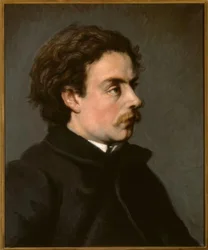 Portret van de schilder Émile Henri La Porte