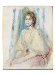 Portret van Mademoiselle Yvonne Lerolle