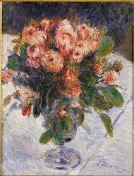 Fonkelende rozen (olieverf op doek)