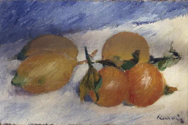 Stilleven met citroenen en sinaasappels, 1881