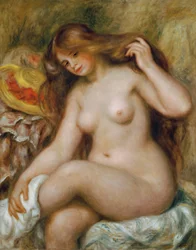 De baadster, ca. 1903 (olieverf op doek)