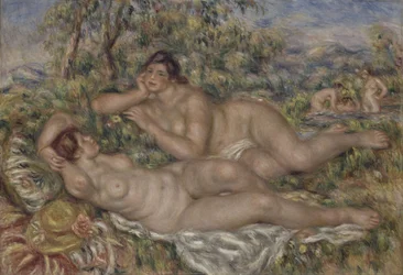 De baadsters, 1918-1919
