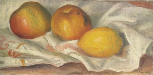 Twee appels en een citroen