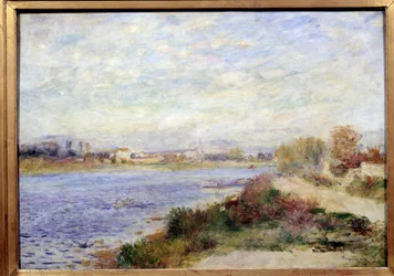 Zicht op de Seine in Argenteuil
