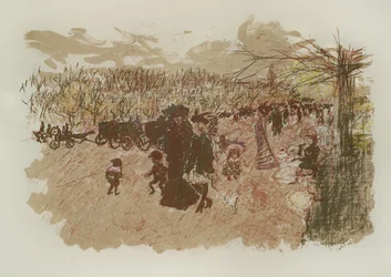 Laan in het Bois de Boulogne