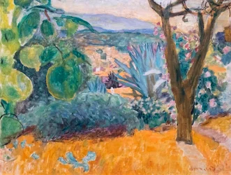 Le Cannet, detail, ca. 1930 (olieverf op doek)