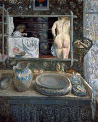 Spiegel boven een Wasbak, 1908
