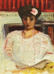 Misia in Roze Blouse
