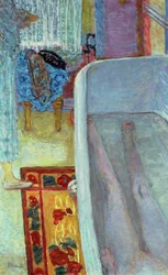 Naakt in bad, 1925