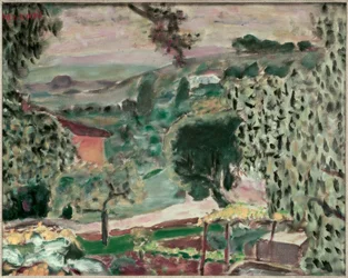 Landschap van Le Cannet