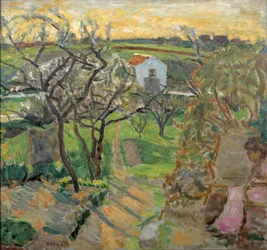 Lentezonsondergang, 1909