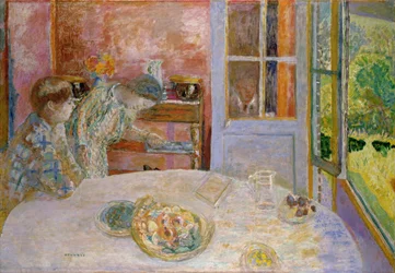De eetkamer, Vernonnet
