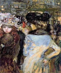 Twee Vrouwen, Place Clichy, Parijs, 1905