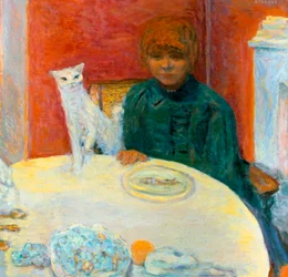 Vrouw met een Kat, 1912