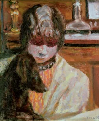 Vrouw met een hond, ca. 1913