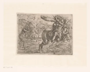 Hercules redt Deïanira van Nessus