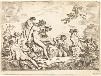 De toilet van Thetis