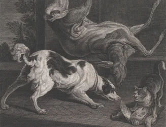Honden en stilleven, 1778