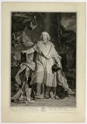 Portret van Jacques Bénigne Bossuet, Bisschop van Meaux