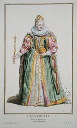 Elizabeth I (1530-1603), uit 