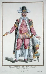 Prins Maurits van Nassau (1567-1625) Stadhouder van de Nederlandse Republiek uit 