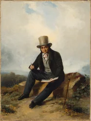Portret van André Jolivard 1787-1851