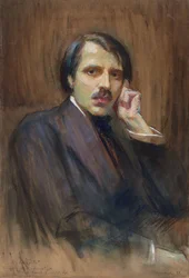 Portret van de pianist en componist Alfred Cortot 1877-1962, 1911