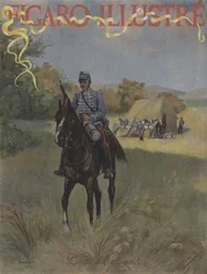 Voorhoede. Omslag van Le Figaro Illustre, maart 1896