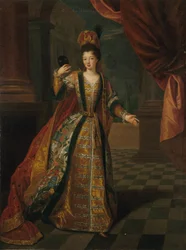Louise Françoise de Bourbon 1673-1743, Mademoiselle de Nantes, ca. 1690