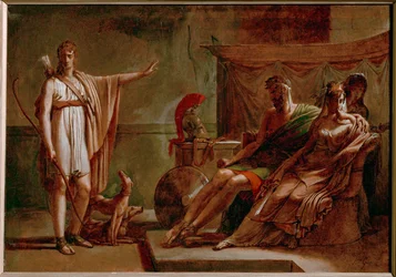 Phaedra en Hyppolyte, schets ...